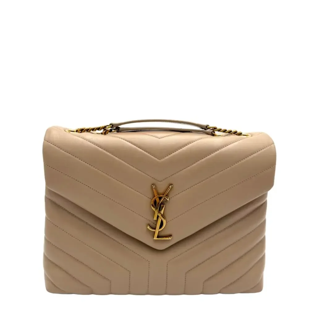 Loulou Medium Calfskin Shoulder Bag - Picture 4 of 13
